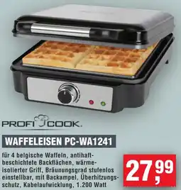 Handelshof PROFI COOK WAFFELEISEN PC-WA1241 Angebot