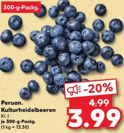 Kaufland Peruan. Kulturheidelbeeren Angebot