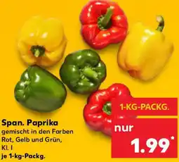 Kaufland Span. Paprika Angebot