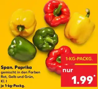 Kaufland Span. Paprika Angebot