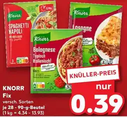 Kaufland KNORR Fix Angebot