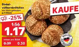 Kaufland Dinkelvollkornbrötchen Angebot