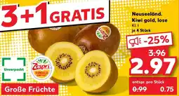 Kaufland Zespri Neuseeländ. Kiwi gold, lose Angebot