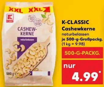 Kaufland K-CLASSIC Cashewkerne Angebot