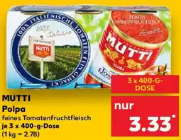 Kaufland MUTTI Polpa Angebot