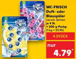 Kaufland WC FRISCH Duft- oder Blauspüler Angebot