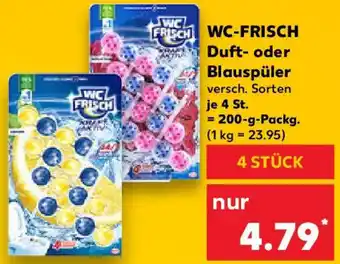 Kaufland WC FRISCH Duft- oder Blauspüler Angebot
