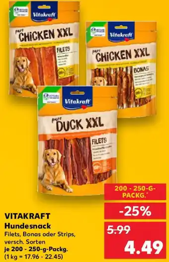 Kaufland VITAKRAFT Hundesnack Angebot