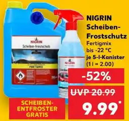 Kaufland NIGRIN Scheiben Frostschutz Angebot