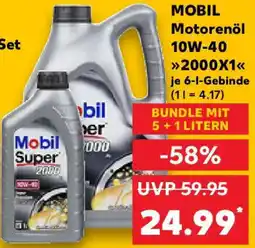 Kaufland MOBIL Motorenöl 10W-40 Angebot