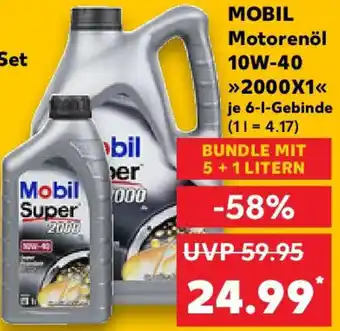 Kaufland MOBIL Motorenöl 10W-40 Angebot
