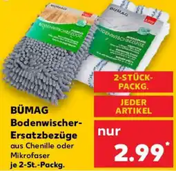 Kaufland BÜMAG Bodenwischer Ersatzbezüge Angebot