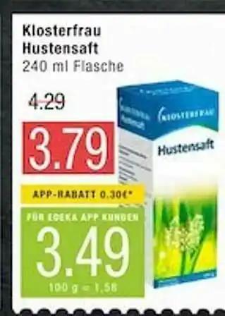 Marktkauf Klosterfrau Hustensaft Angebot