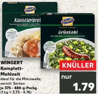 Kaufland WINGERT Komplett Mahlzeit Angebot