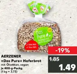 Kaufland AERZENER Das Pure Haferbrot Angebot