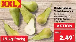 Kaufland Niederl./belg. Tafelbirnen XXL Angebot