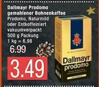 Marktkauf Dallmayr Prodomo Gemhlener Bohnenkaffee Angebot