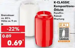 Kaufland K-CLASSIC Kompositions Öllicht Angebot