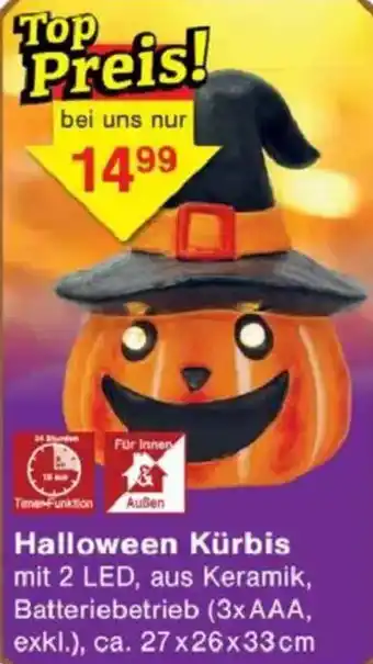 Jawoll Halloween Kürbis Angebot