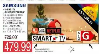 Marktkauf Samsung 4k-uhd-tv „gu55tu6979uxzg“ Angebot
