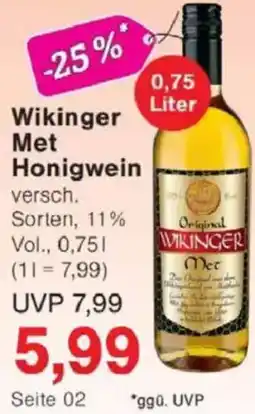 Jawoll Wikinger Met Honigwein Angebot