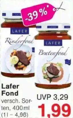 Jawoll Lafer Fond Angebot