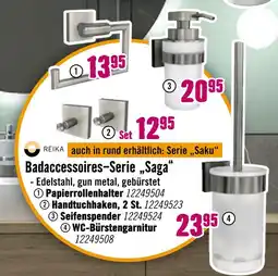 Hornbach Badaccessoires-serie „saga“ Angebot