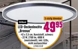 Hornbach Brilliant led-deckenleuchte „brennan“ Angebot