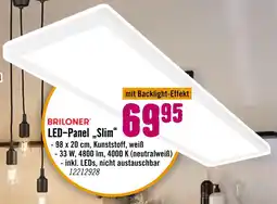 Hornbach Briloner led-panel „slim“ Angebot
