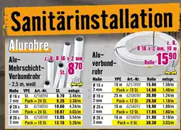 Hornbach Alu-mehrschicht-verbundrohr Angebot