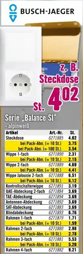 Hornbach Busch-jaeger steckdose Angebot
