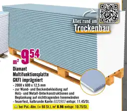 Hornbach Diamant multifunktionsplatte gkfi imprägniert Angebot