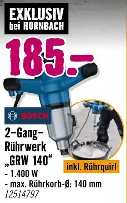 Hornbach Bosch 2-gang-rührwerk grw 140 Angebot