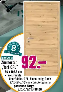 Hornbach Perfura zimmertür „yori cpl“ Angebot