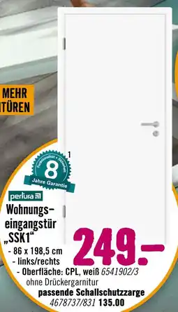 Hornbach Perfura wohnungseingangstür „ssk1“ Angebot