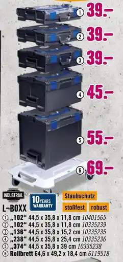 Hornbach L-boxx Angebot