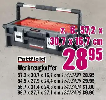 Hornbach Pattfield werkzeugkoffer Angebot