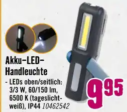 Hornbach Akku-led-handleuchte Angebot