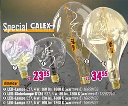 Hornbach Calex led-lampe e27 4 w, 160 lm Angebot