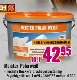 Hornbach Hornbach meister polarweiß Angebot