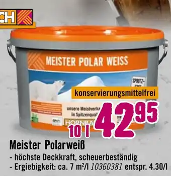 Hornbach Hornbach meister polarweiß Angebot