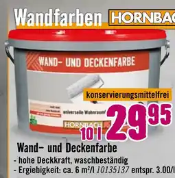 Hornbach Hornbach wand- und deckenfarbe Angebot