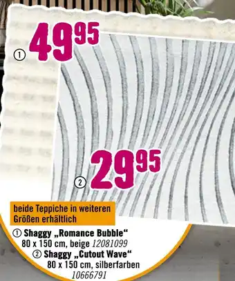 Hornbach Shaggy romance bubble Angebot