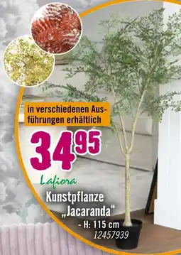 Hornbach Lafiora kunstpflanze jacaranda Angebot