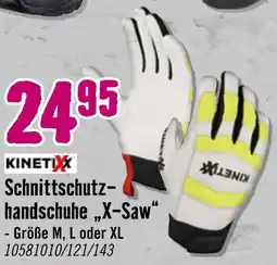 Hornbach Kinetixx schnittschutzhandschuhe „x-saw“ Angebot
