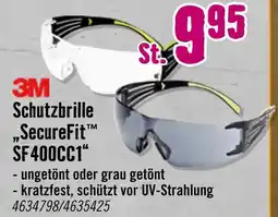 Hornbach 3m schutzbrille securefit sf400cc1 Angebot