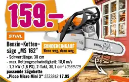 Hornbach Stihl benzin-kettensäge „ms 162“ Angebot