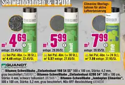Hornbach Quandt dachbahnen bitumen-schweißbahn elefantenhaut v60 s4 ss Angebot