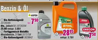 Hornbach Aspen bio-kettensägenöl Angebot