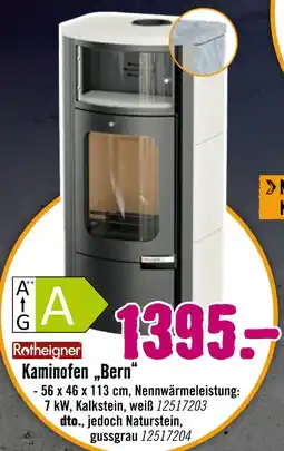 Hornbach Rotheigner kaminofen „bern“ Angebot